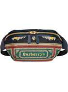 Burberry Medium Archive Scarf Print Bum Bag - Black