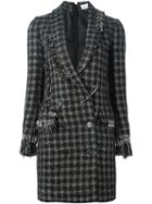 Sonia Rykiel Frayed Tweed Coat