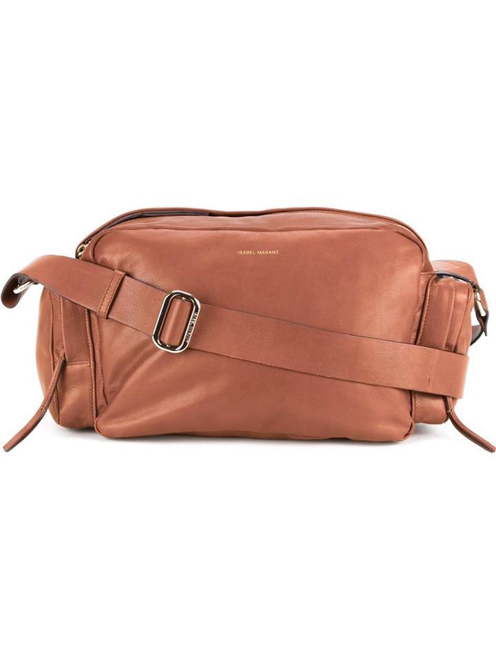 Isabel Marant 'capone' Shoulder Bag, Women's, Brown, Lamb Skin