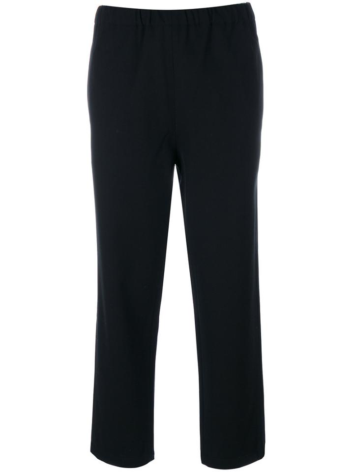 Marni - Elasticated Trousers - Women - Spandex/elastane/virgin Wool - 42, Black, Spandex/elastane/virgin Wool
