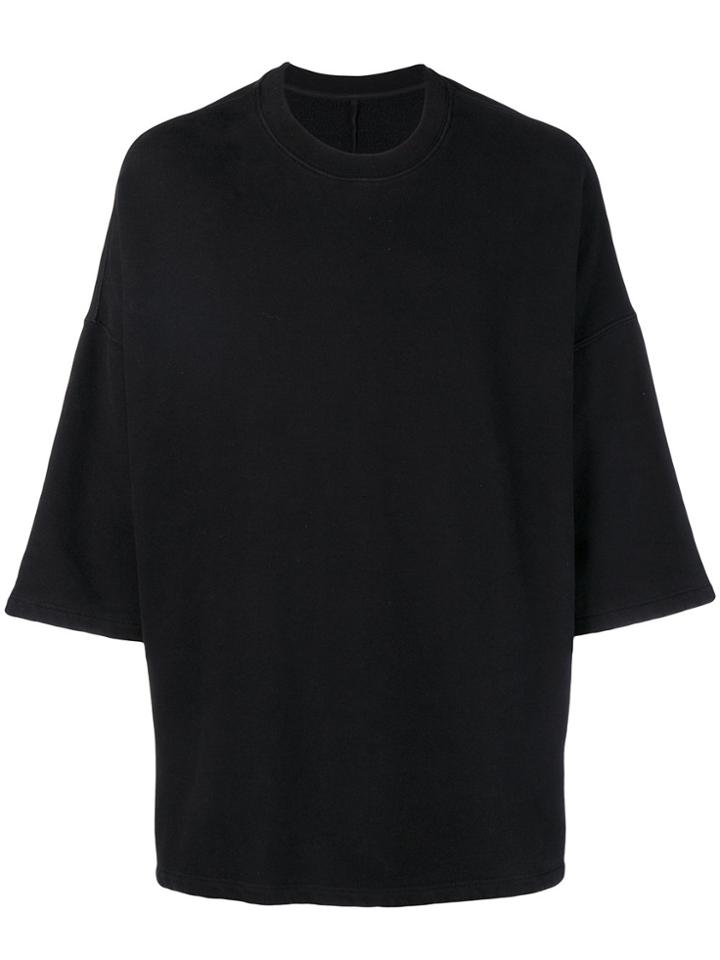 Unravel Project Oversized Sweatshirt - Black
