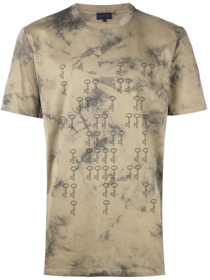 Lanvin Key Pattern T-shirt