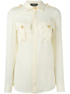 Dsquared2 'sergeant' Shirt, Women's, Size: 42, Nude/neutrals, Silk