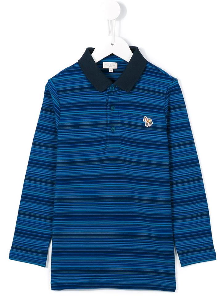 Paul Smith Junior Striped Polo Shirt