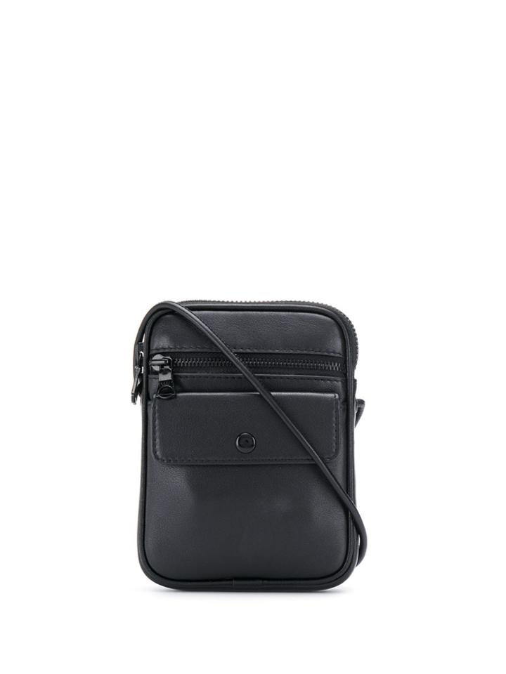 Sandro Paris Small Zip-around Crossbody Bag - Black