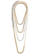 Marni Long Multi-chain Necklace - Gold