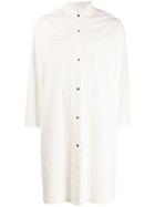 Wwwm Long Oversized Shirt - White