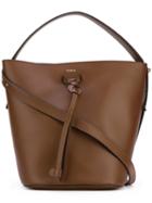 Furla - Removable Strap Bucket Bag - Women - Leather - One Size, Brown, Leather