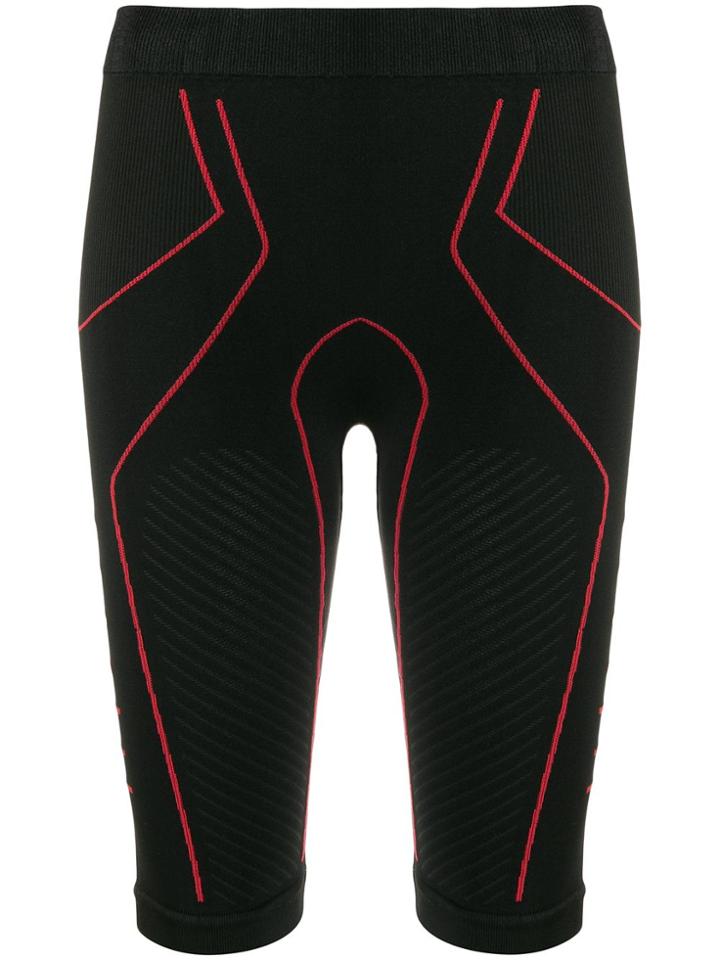 Unravel Project Textured Jersey Shorts - Black