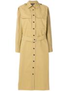 Joseph Maxi Shirt Dress - Brown