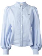 Marc Jacobs Chest Logo Embroidered Shirt - Blue