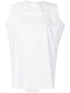 Cherevichkiotvichki Layer Neck Top - White