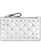 Valentino Valentino Garavani Rockstud Spike Coin Purse - Metallic