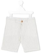 Violeta E Federico Striped Shorts, Boy's, Size: 10 Yrs, Yellow/orange