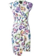 Just Cavalli Sleeveless Wrap Dress