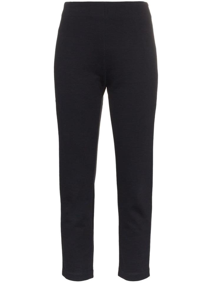 A Plan Mid Rise Cropped Slim Fit Jeans - Blue