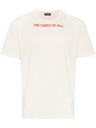 Raf Simons Cave Print Crew Neck T-shirt - Nude & Neutrals