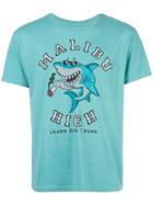 Local Authority Printed 'malibu High' T-shirt - Blue