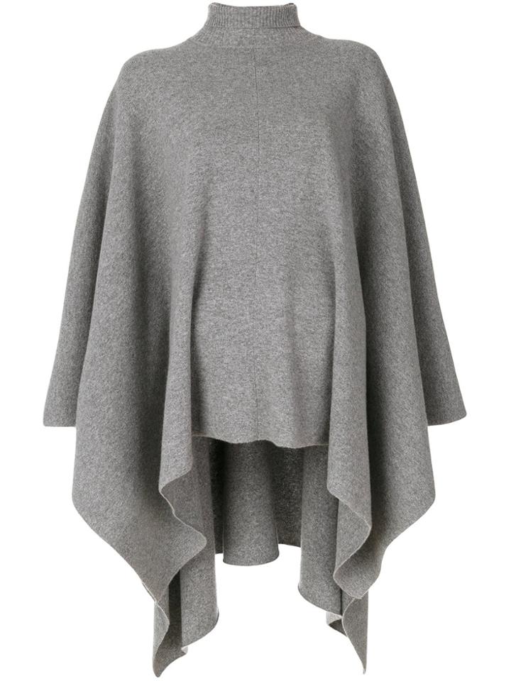 Pringle Of Scotland Roll Neck Poncho - Unavailable