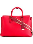 Mcm Large 'milla' Tote, Women's, Red