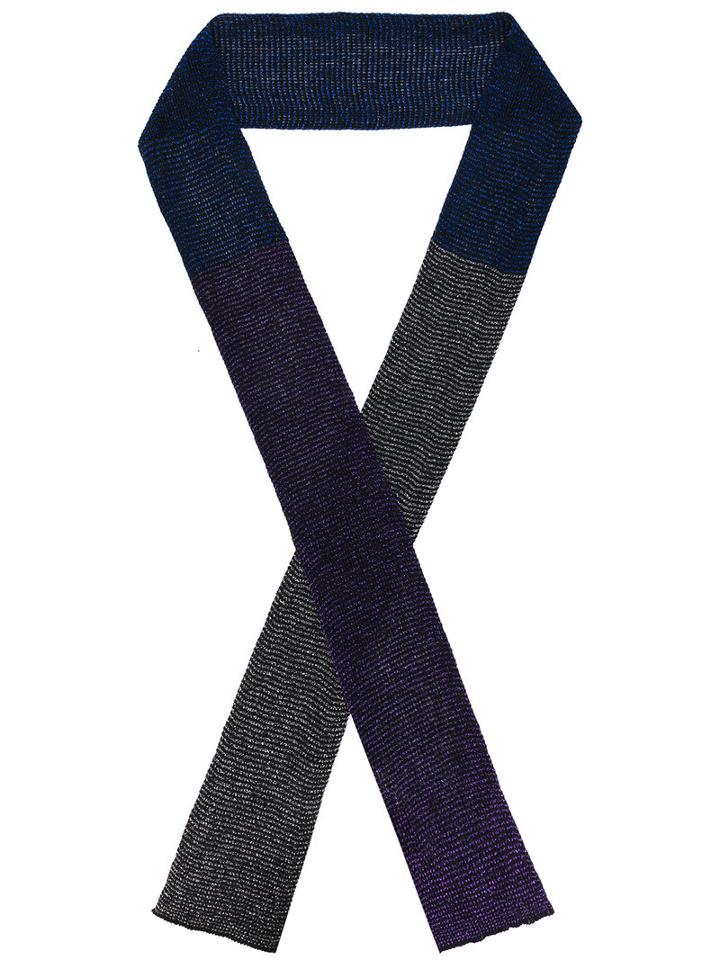 Missoni - Thin Scarf - Women - Polyester/cupro/rayon - One Size, Women's, Black, Polyester/cupro/rayon