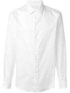 Alexander Mcqueen Ruffled Collar Shirt, Men's, Size: 48, White, Cotton