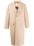 Tommy Hilfiger Oversized Single-breasted Coat - Neutrals