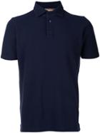 Cruciani - Classic Polo Shirt - Men - Cotton - 46, Blue, Cotton