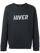 A.p.c. Hiver Print Sweatshirt - Grey
