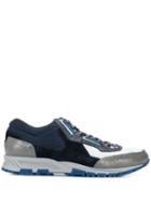 Lanvin Panelled Low-top Sneakers - Blue