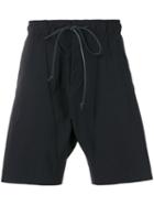 Attachment - Drawstring Bermudas - Men - Cotton/nylon/polyurethane - I, Black, Cotton/nylon/polyurethane