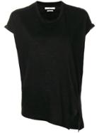 Isabel Marant Étoile Kella Asymmetric T-shirt - Black