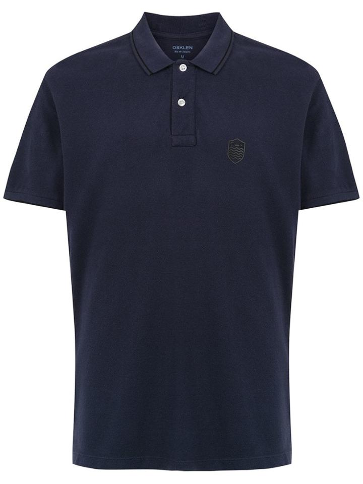 Osklen Classic Short-sleeve Polo Shirt - Blue