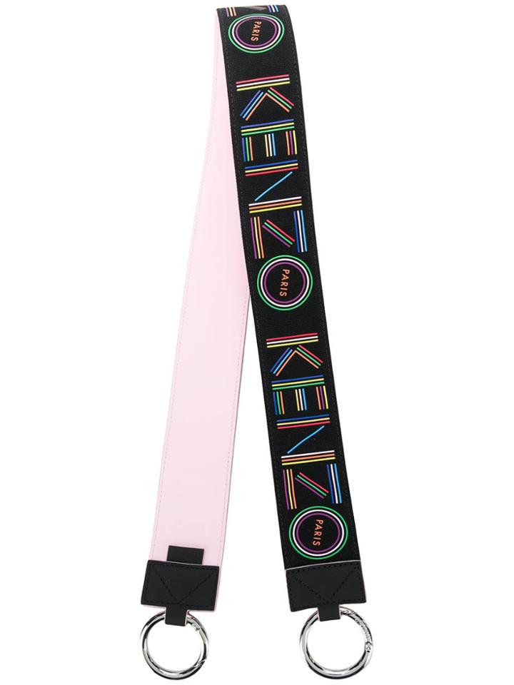 Kenzo Logo Shoulder Strap - Black