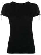 Chanel Vintage 2004's Tied Sleeves Blouse - Black