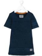 Vingino - Embossed Sleeves T-shirt - Kids - Cotton - 12 Yrs, Blue