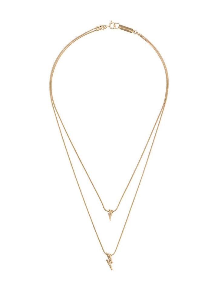 Isabel Marant Flash Double-layered Necklace - Gold