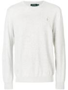 Polo Ralph Lauren Crewneck Logo Sweater - Grey