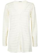 Egrey 'dallas' Kntted Long Cardigan - White