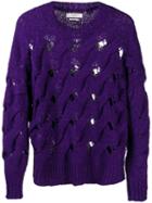 Isabel Marant Étoile Plait Knit Jumper - Purple