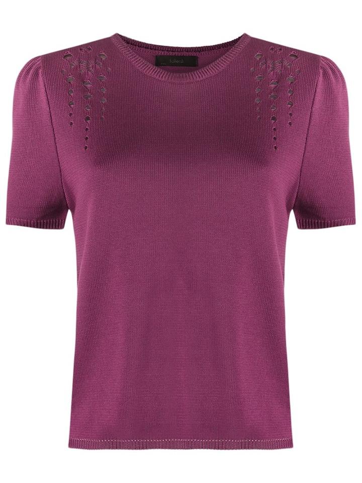 Talie Nk Knit Top, Women's, Size: P, Pink/purple, Viscose