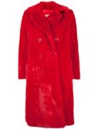Alice+olivia Montana Coat - Red