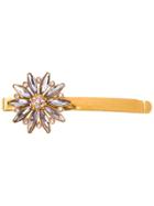 Versace V-floral Garden Hair Pin - Gold