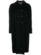 Fendi Vintage Peter Pan Collar Coat - Black