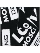 Love Moschino Logo Scarf - Black