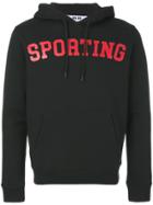 Msgm Long Sleeved Hoodie - Black