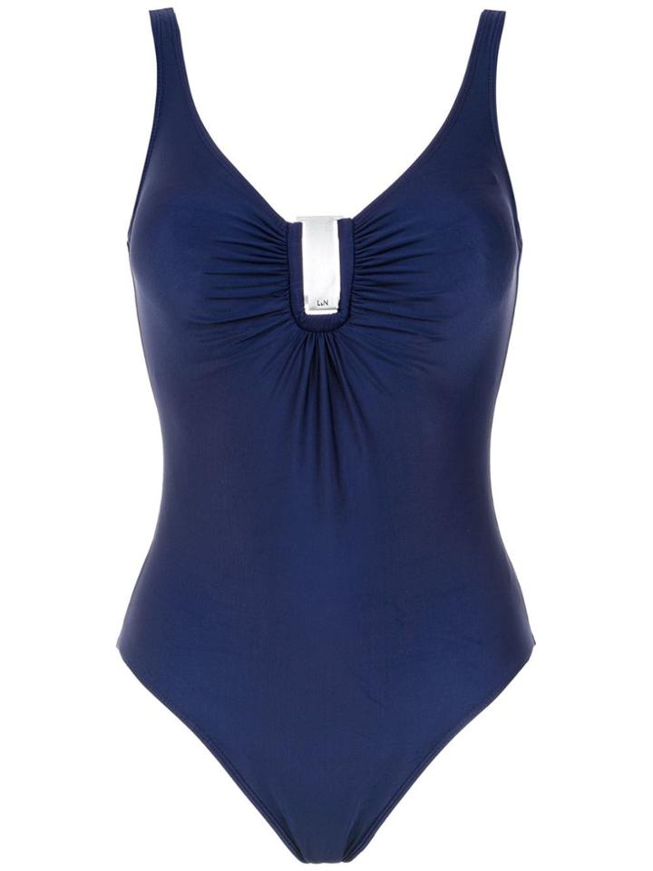 Lygia & Nanny Maillot Mirassol Microficbra Lisa - Blue