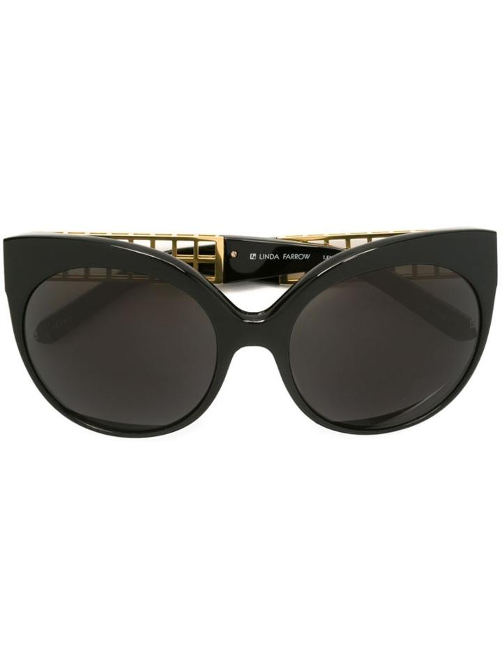 Linda Farrow Cage Frame Sunglasses