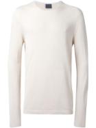Laneus Crew Neck Jumper, Men's, Size: 48, Nude/neutrals, Cotton