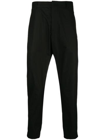 Pt Ghost Project Back Slit Tapered Trousers - Black